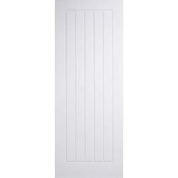 Cottage 5 panel White Internal Door (solid core)